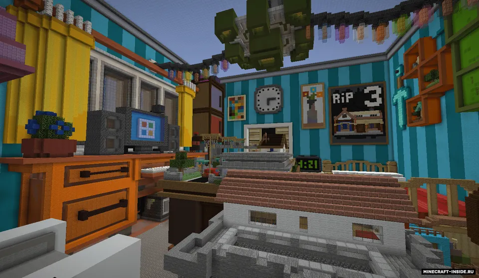 Zombidan qochish — Minecraft xarita, rasm 4