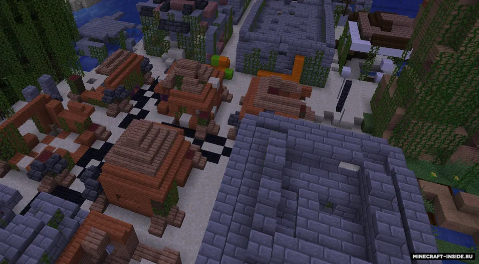 Ikki zombi mamlakati — Minecraft xarita, rasm 4