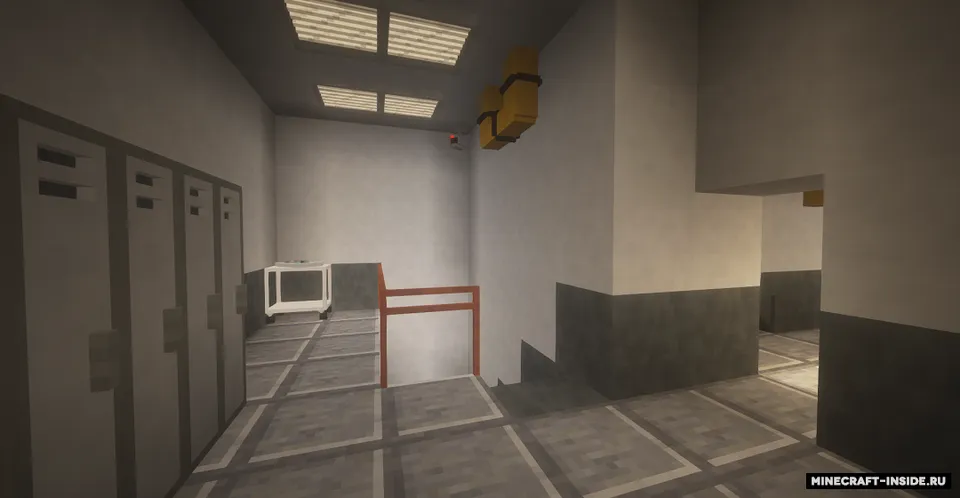 BackRooms - level 160 — Minecraft xarita, rasm 2