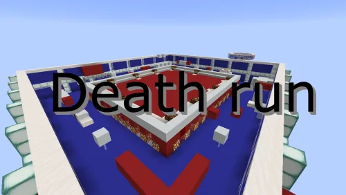 Death run from the hunter — Minecraft xarita, rasm 1