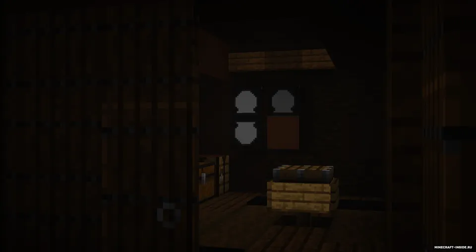 Ikki qavatli uy - Qorli yolg'izlik — Minecraft xarita, rasm 4