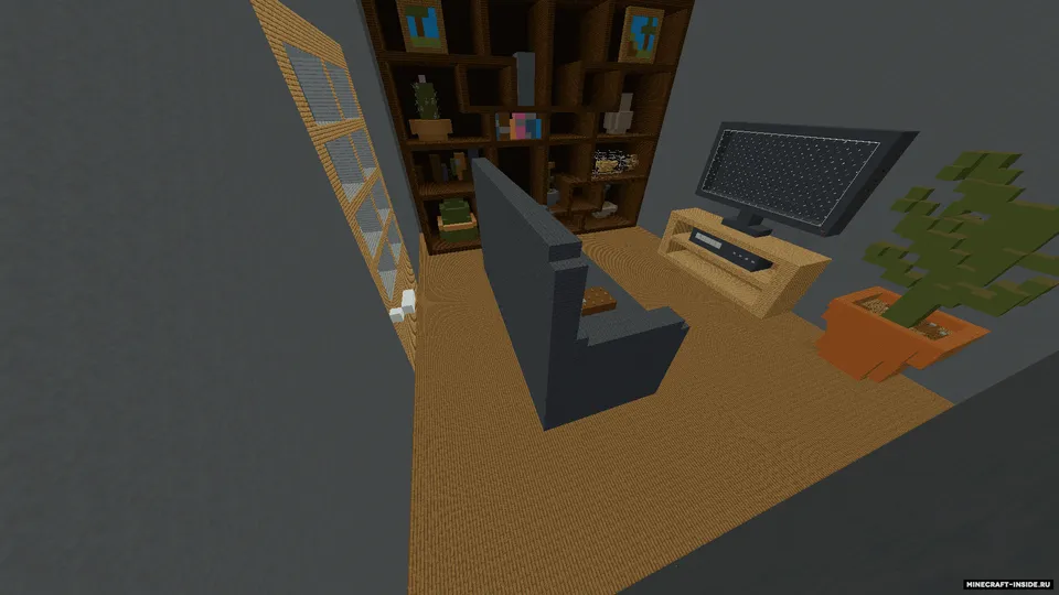 Hide And Seek: Oilaviy ish — Minecraft xarita, rasm 5