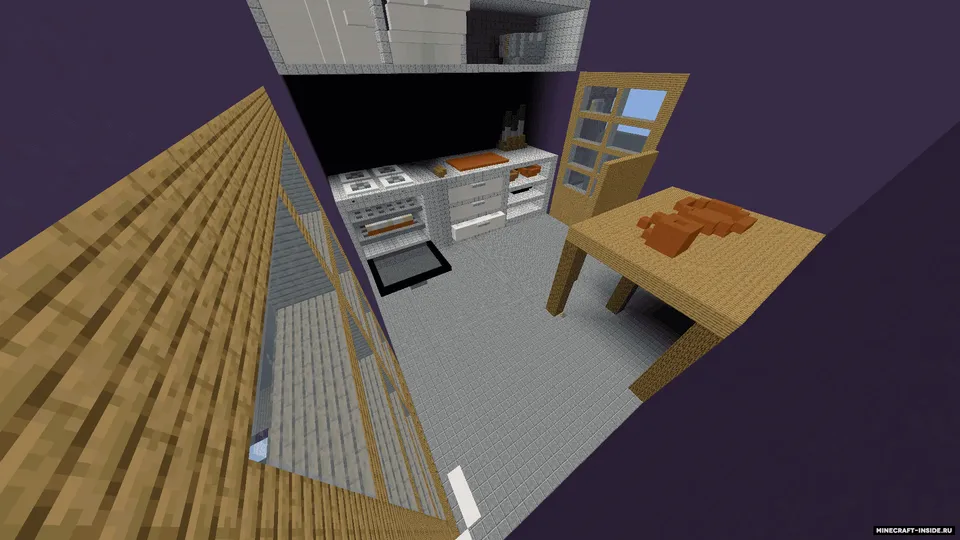 Hide And Seek: Oilaviy ish — Minecraft xarita, rasm 6