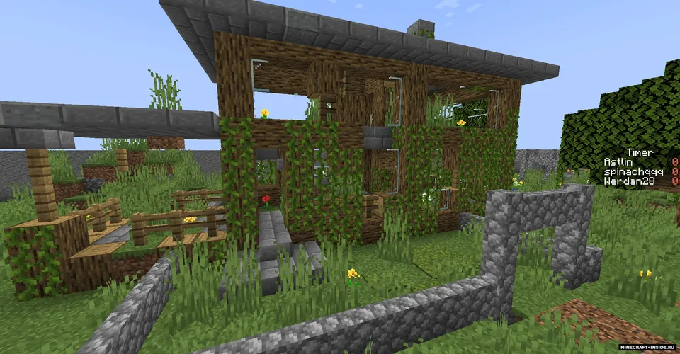 O'liklar qishlog'ida yashirinmachoq — Minecraft xarita, rasm 2