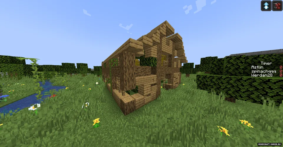 O'liklar qishlog'ida yashirinmachoq — Minecraft xarita, rasm 3