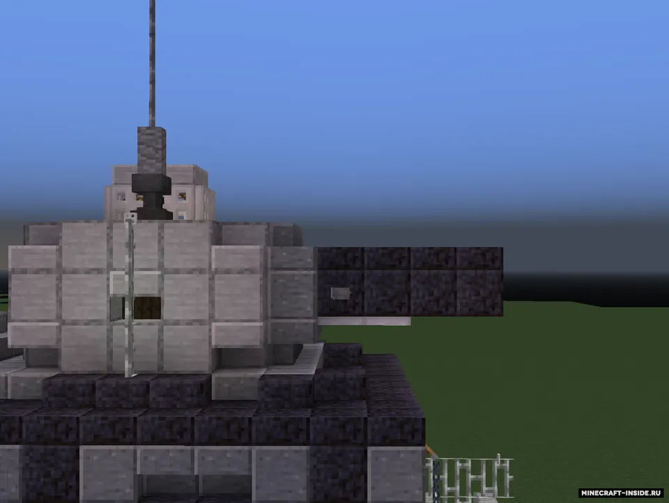 Itdan zirhli poyezd — Minecraft xarita, rasm 7