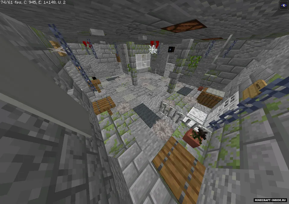 Zindon-u yerto'ladan qochish — Minecraft xarita, rasm 3