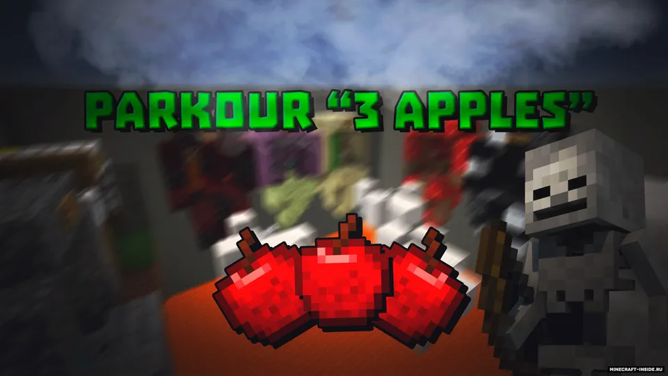 Parkour "3 Apples" — Minecraft xarita, rasm 6