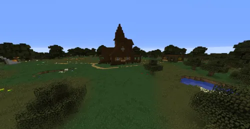 Jodugar uyi — Minecraft xarita, rasm 1