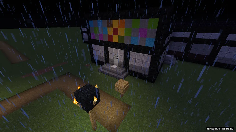 "Pitsali ziyofat" restorani — Minecraft xarita, rasm 2
