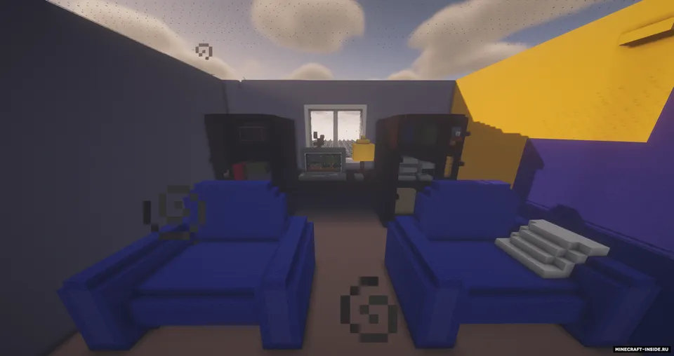 "O'quvchi xonasi" xaritasida yashirinmachoq — Minecraft xarita, rasm 6