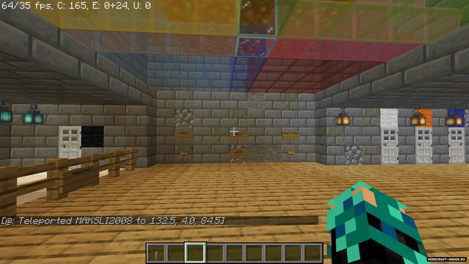 Dropper and lever — Minecraft xarita, rasm 5
