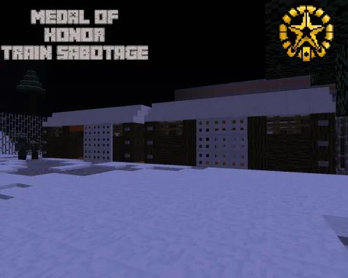 Medal of honor: Train sabotage — Minecraft xarita, rasm 1