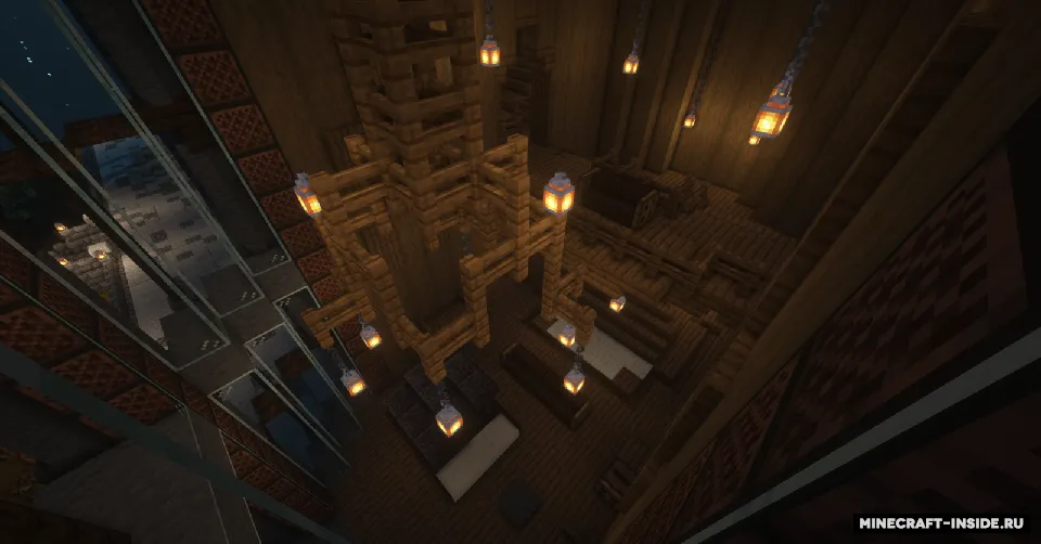 Qishloqcha: Ruhoniy qarorgohi — Minecraft xarita, rasm 6