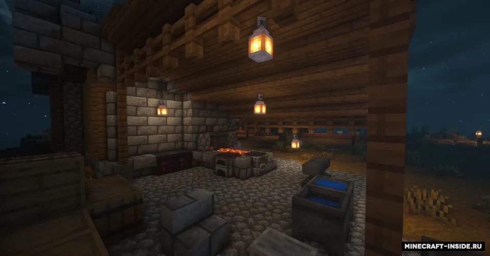 Qishloqcha: Ruhoniy qarorgohi — Minecraft xarita, rasm 8