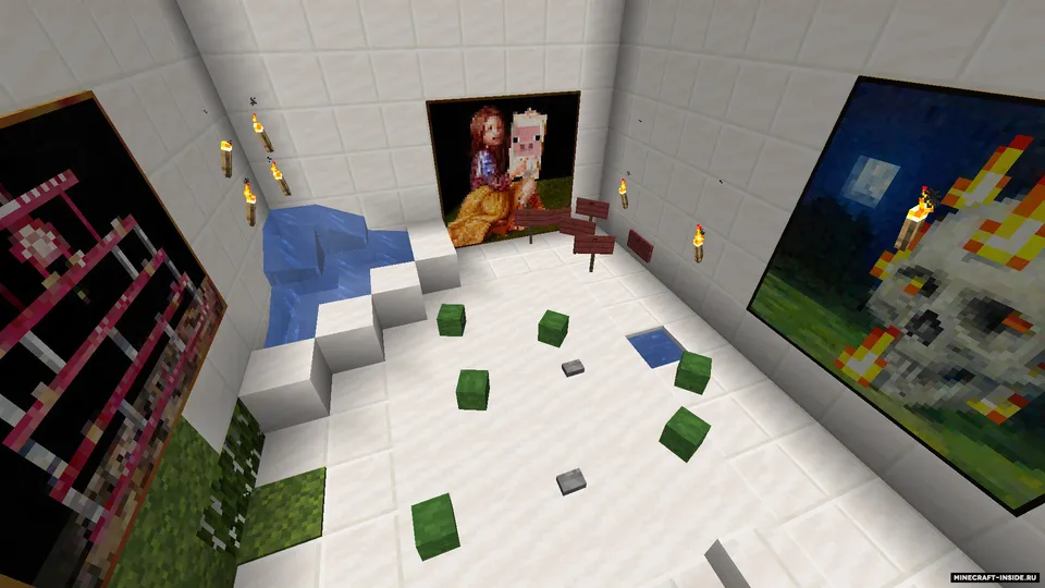 12 rooms of friends — Minecraft xarita, rasm 6