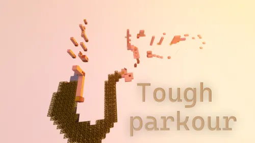 Tough parkour by fakeble & ierkit — Minecraft xarita, rasm 1