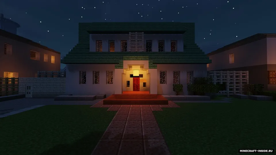 Elm Street map — Minecraft xarita, rasm 2
