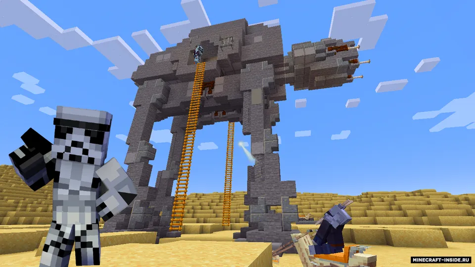 Star Wars: Battlefront — Minecraft xarita, rasm 2