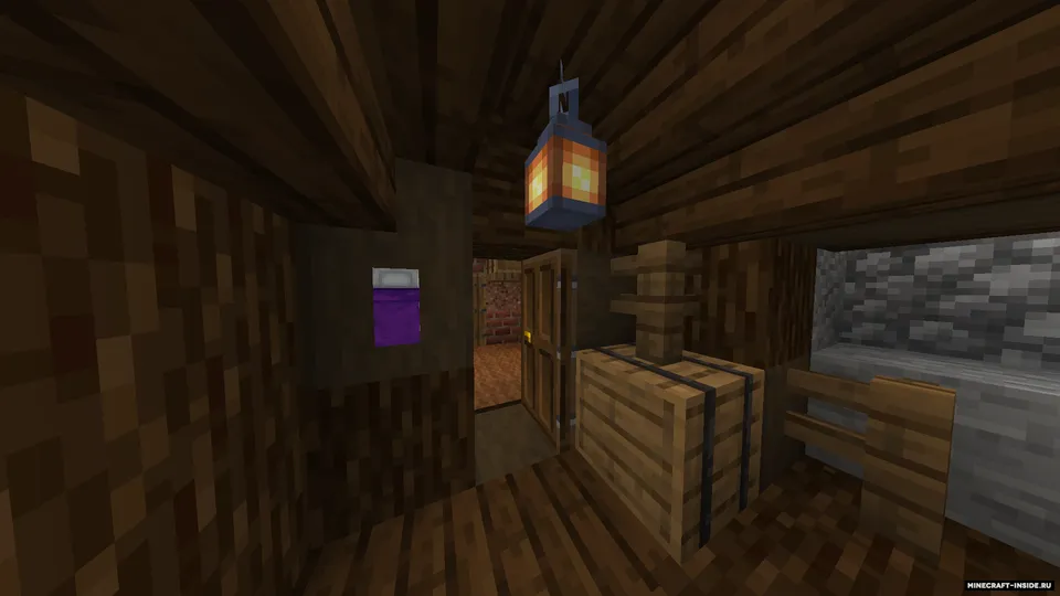 Chuqurlikdagi uy — Minecraft xarita, rasm 5