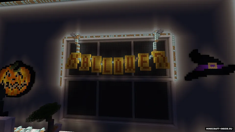 Halloween: Hide And Seek — Minecraft xarita, rasm 4