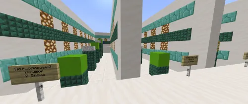 Parcour Practice — Minecraft xarita, rasm 1