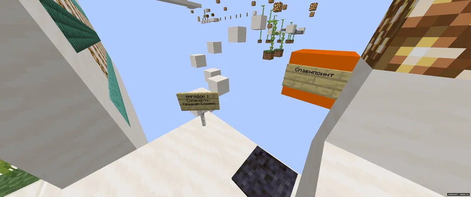 Parcour Practice — Minecraft xarita, rasm 4