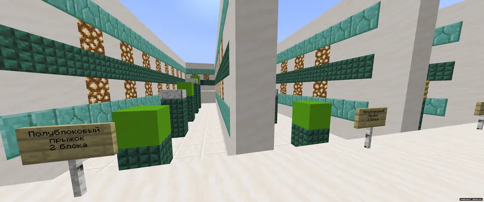 Parcour Practice — Minecraft xarita, rasm 5