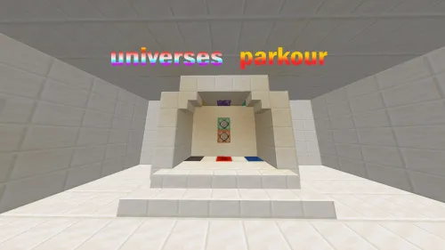 Parkour Universes — Minecraft xarita, rasm 1