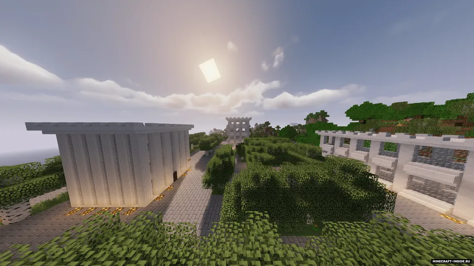 EuroPolia - abadiy yoz shahri — Minecraft xarita, rasm 4