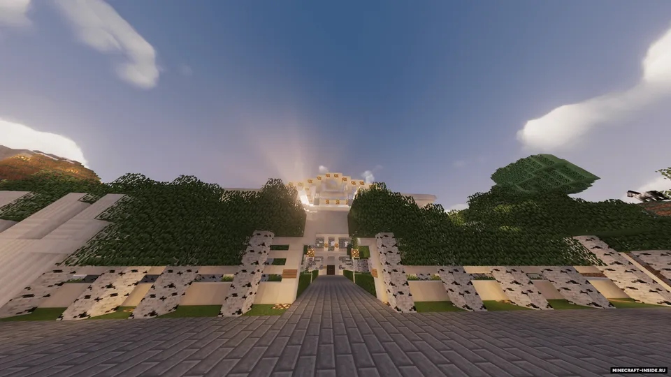 EuroPolia - abadiy yoz shahri — Minecraft xarita, rasm 5