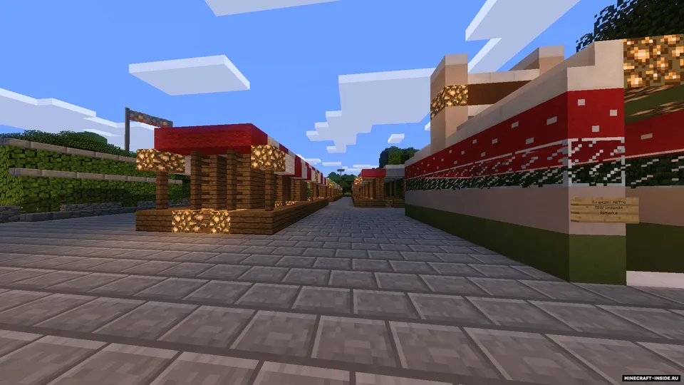 EuroPolia - abadiy yoz shahri — Minecraft xarita, rasm 7