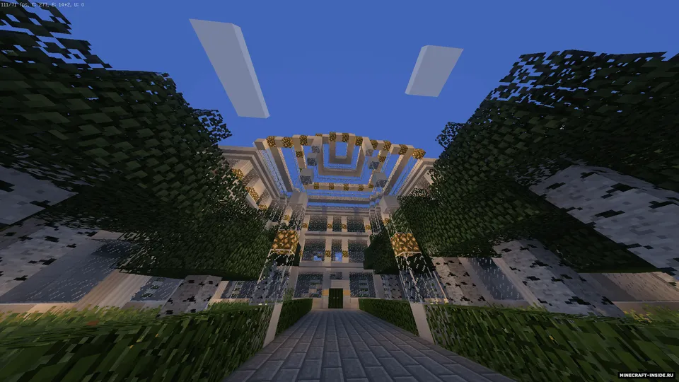 EuroPolia - abadiy yoz shahri — Minecraft xarita, rasm 8