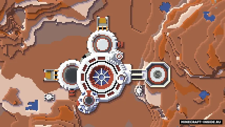 Mars bazasi — Minecraft xarita, rasm 8