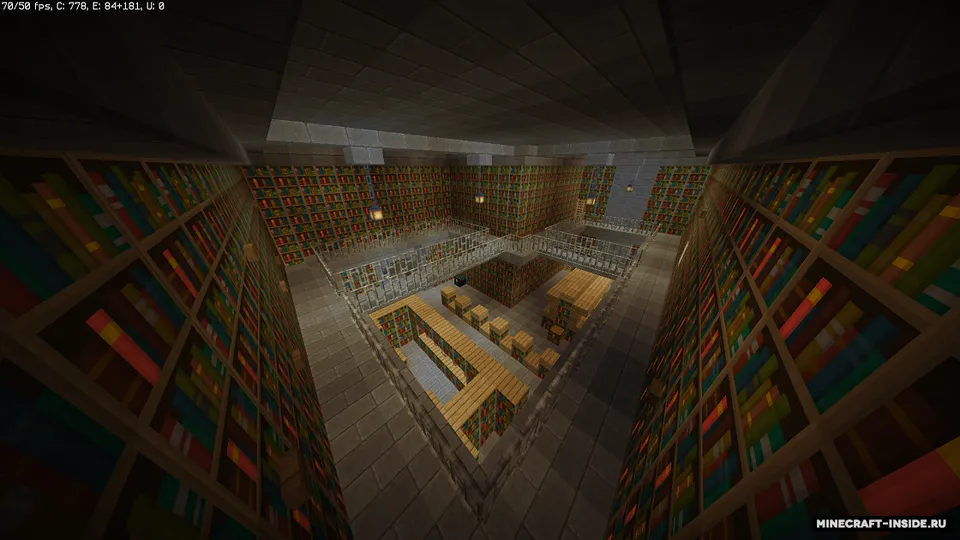 Odam yashamaydigan qasr — Minecraft xarita, rasm 3