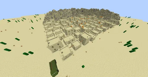 Neft mojarosi — Minecraft xarita, rasm 1