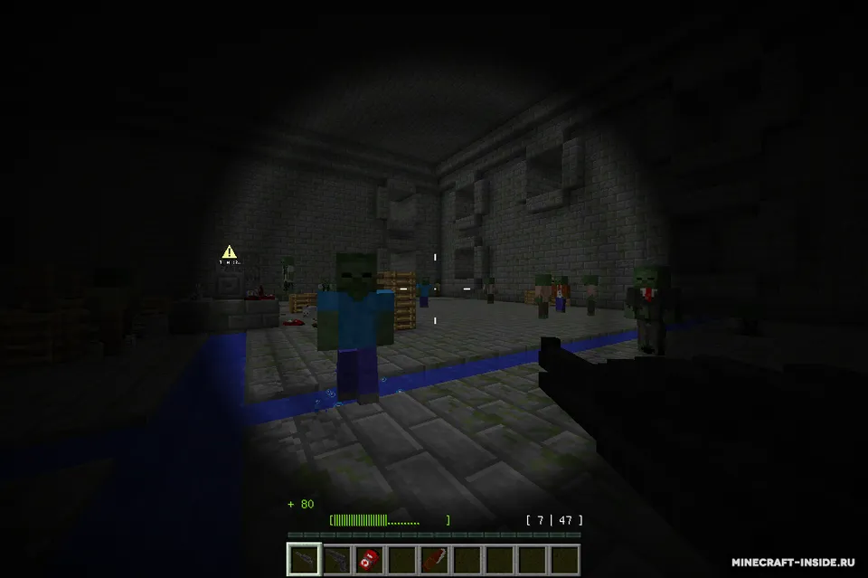 Left 2 Mine: Canalization — Minecraft xarita, rasm 2