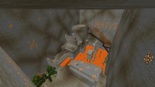 Dangerous Underground Dungeon — Minecraft xarita, rasm 1