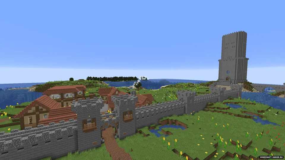 Seahaven - O'rta asrlar xaritasi — Minecraft xarita, rasm 2