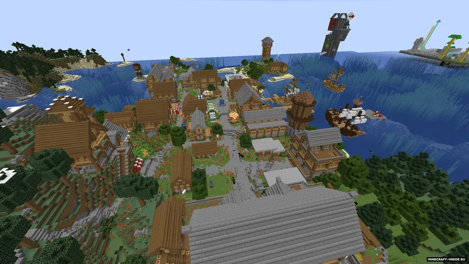 Seahaven - O'rta asrlar xaritasi — Minecraft xarita, rasm 8