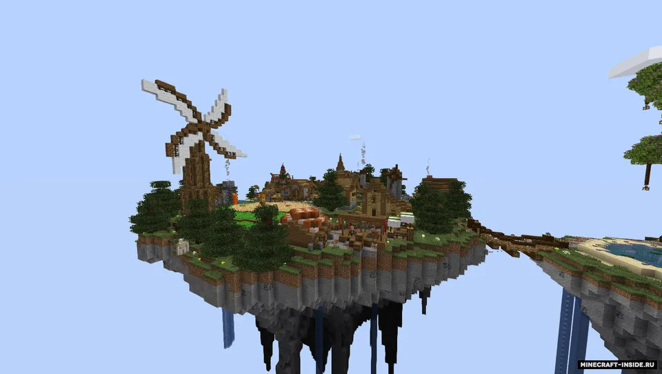 Uchar orollardagi qishloq — Minecraft xarita, rasm 5