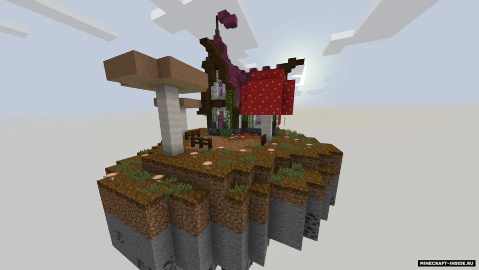 Uchar orollardagi qishloq — Minecraft xarita, rasm 6