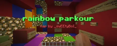 Rainbow parkour