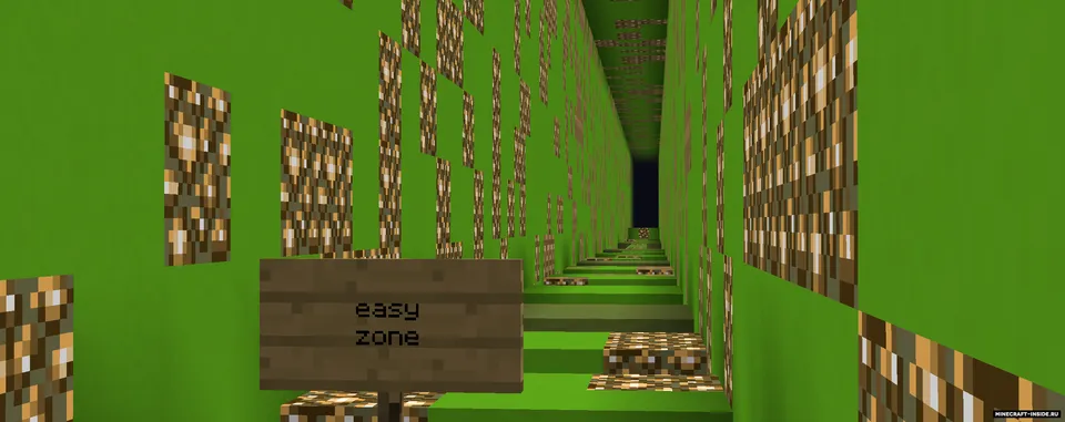 Rainbow parkour — Minecraft xarita, rasm 6