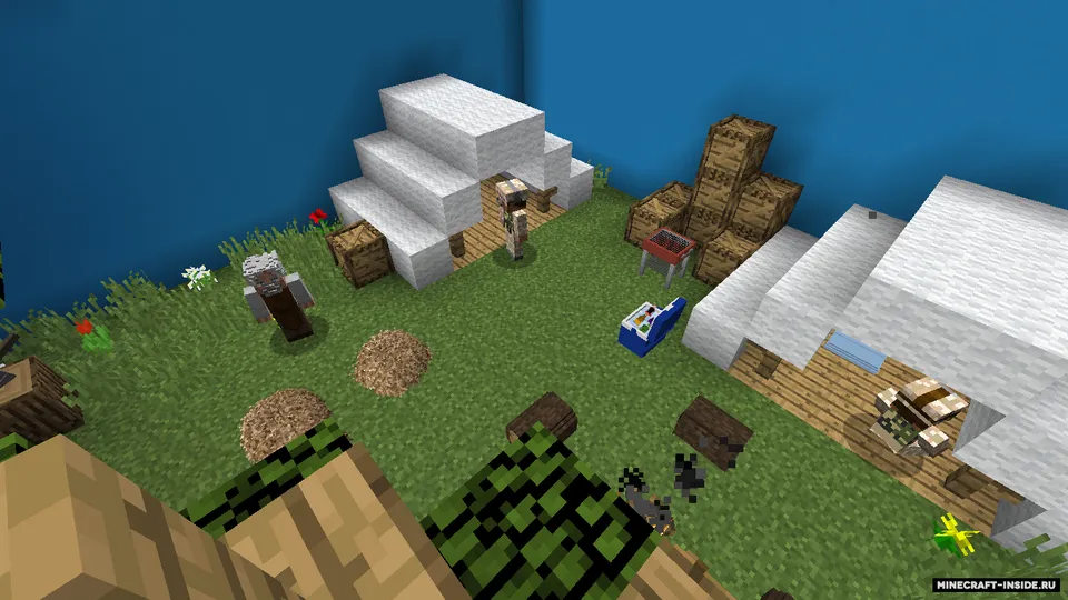 Zombi apokalipsisi — Minecraft xarita, rasm 4