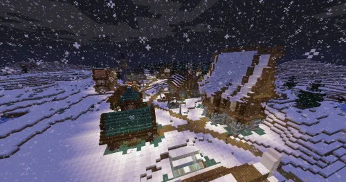 Valley of shooting stars — Minecraft xarita, rasm 1