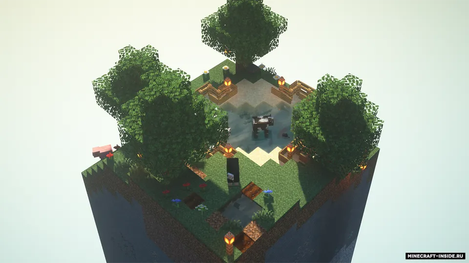 One Chunk — Minecraft xarita, rasm 2