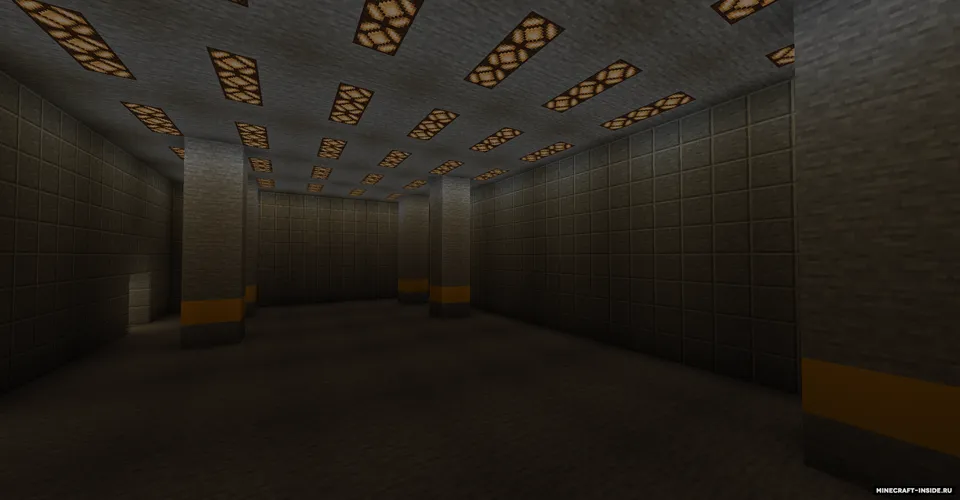 Backrooms Dark Arhiv — Minecraft xarita, rasm 2