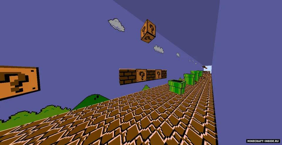 Mario 85 pc port — Minecraft xarita, rasm 2