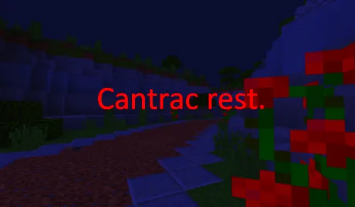Cantrac rest — Minecraft xarita, rasm 1